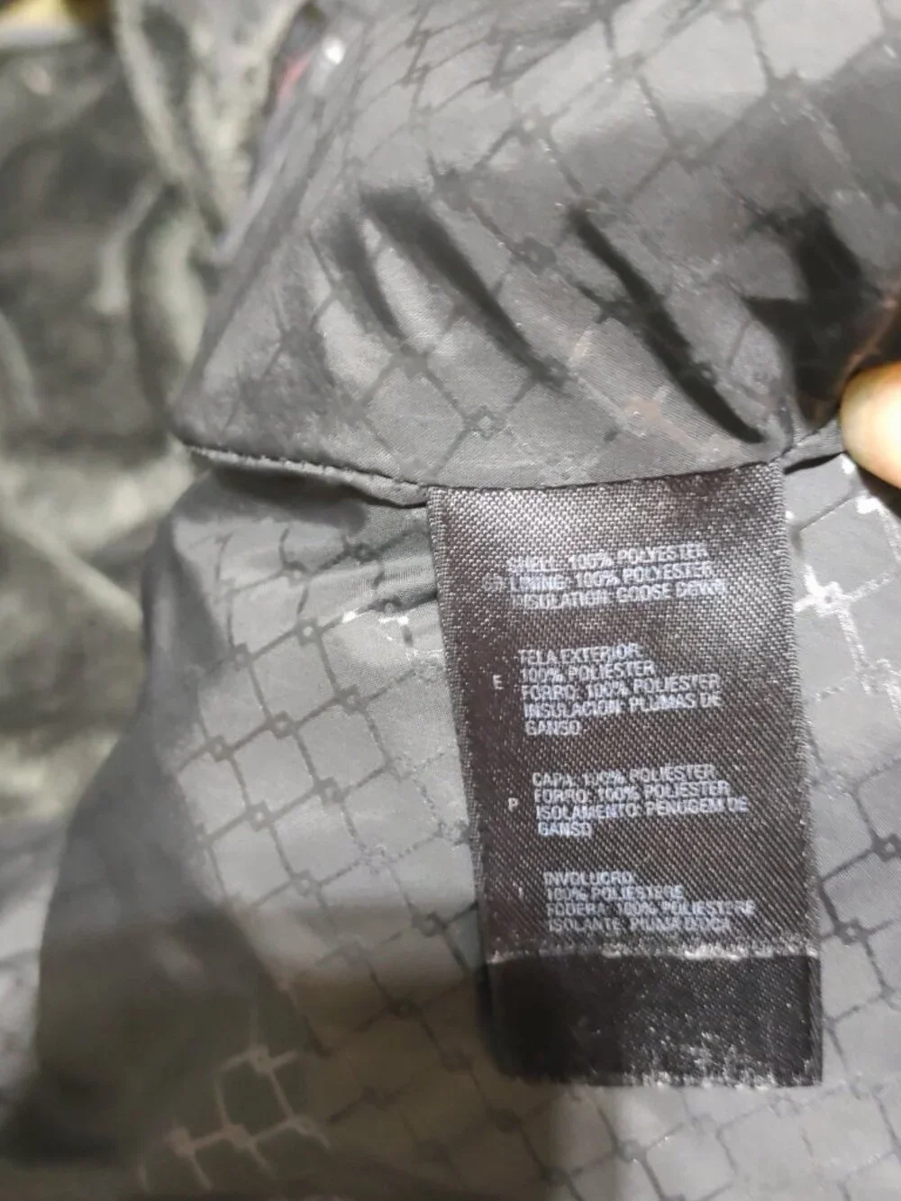 The North Face NSE 600 Down Parka Jacket Mens XL Olive Green Hooded
